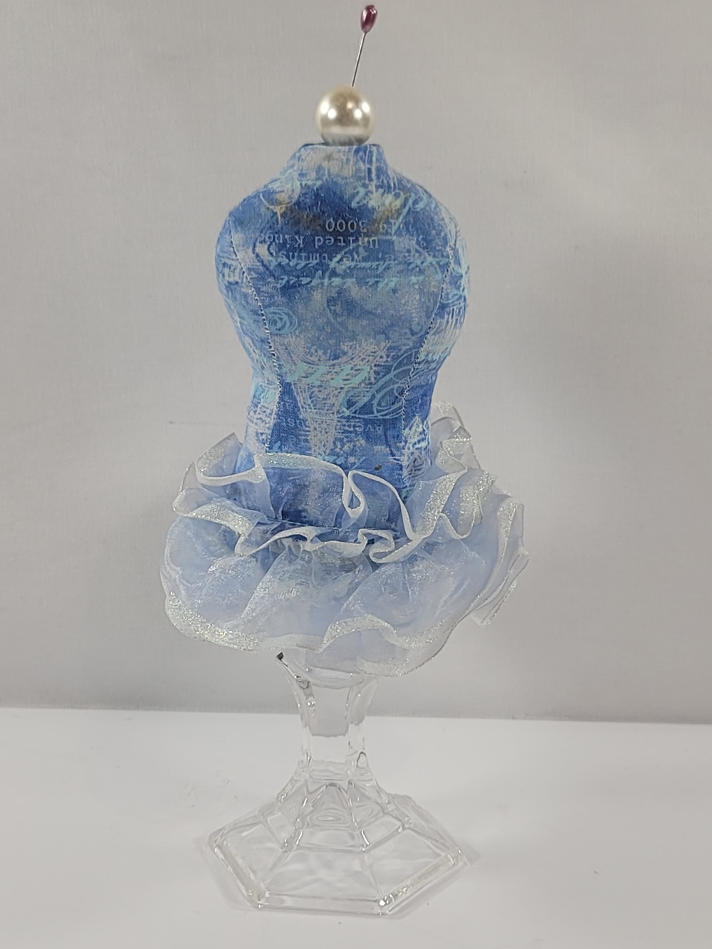 Mini Mannequin Dress Form Sewing Pin cushion Miniature